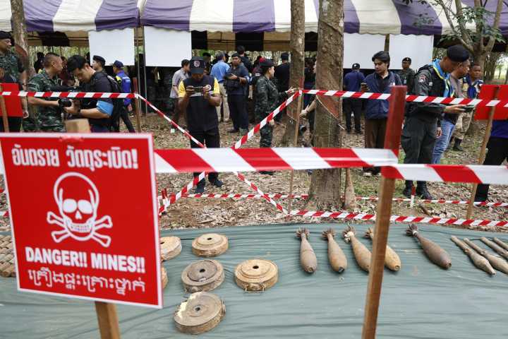 Tailandia y Camboya acuerdan desminar zonas fronterizas y asignar territorios disputados
