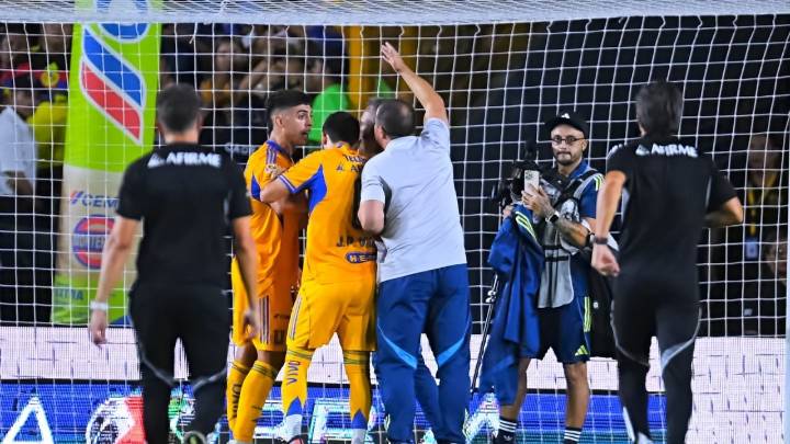 Liga MX: Conato de bronca entre Tigres y América tras la victoria de las Águilas