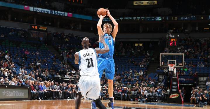 Five Mavericks made the list of the top 25 players since 2000