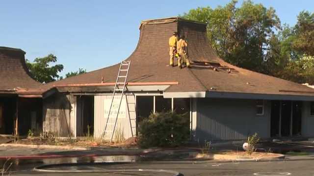 Vacant building catches fire in Arden-Arcade, officials say