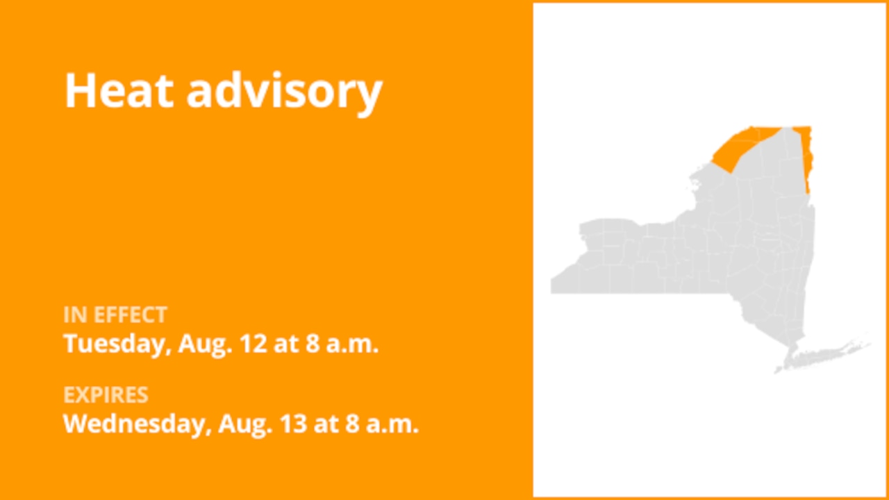 NY weather: Heat advisory affecting New York until Wednesday morning