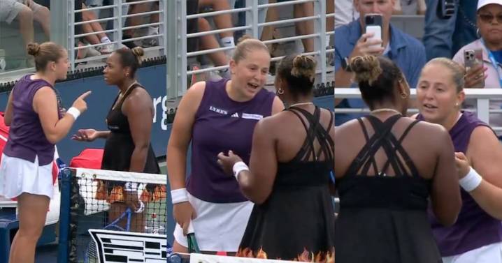 US Open: Taylor Townsend y Jelena Ostapenko se dicen de todo en brutal discusión en pleno partido (VIDEO)