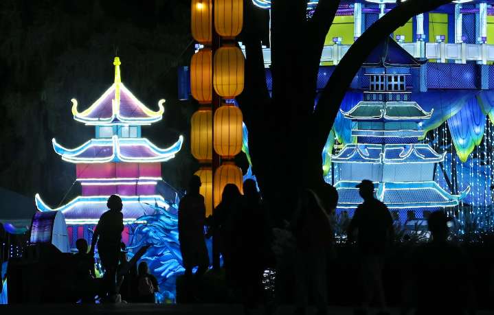 Cleveland Zoo extends Asian Lantern Festival, brings back bike tour
