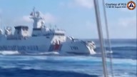 Chinese ships collide while pursuing Philippines vessel
