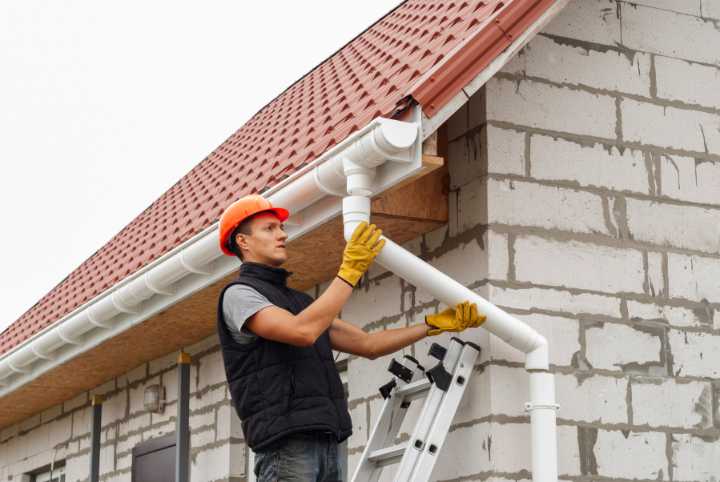 Maintaining gutters important task
