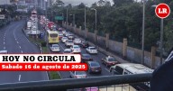 Hoy No Circula sabatino: autos que descansan este 16 agosto de 2025 en CDMX y Edomex