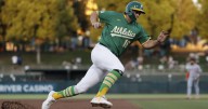 Athletics rookie slugger Nick Kurtz exits game with right oblique soreness
