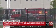Evacuation lifted at Avon High School