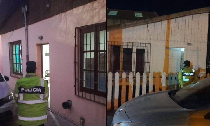 Policías allanaron dos viviendas: encontraron algunos elementos robados