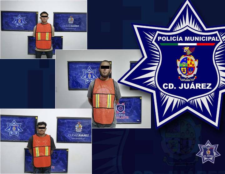 Detienen a tres por medio de orden de aprehensión