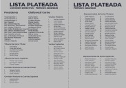 Una amplia y abarcativa Lista Plateada asumirá la conducción del Quilmes AC, sin oposición