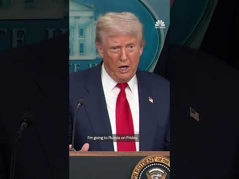 Trump says 'it's embarrassing' to declare public safety emergency in D.C. before meeting with Putin