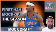 NBA Fantasy Basketball EARLY Mock Draft | 9 Cat 12 Team H2H Mock