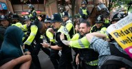Police accused of acting like 'hired thugs' during Bristol immigration clashes
