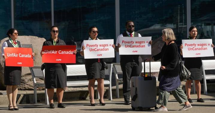 Canadian jobs minister intervenes in Air Canada strike, orders flight attendants back to work