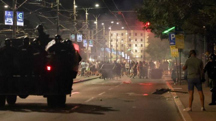 Serbia’s populist leader vows tough response to protesters following riots