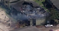 Firefighters break through units after large fire burns apartment in SE Houston