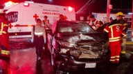 Se registra choque entre ambulancia de Capufe y vehículo particular tras lluvia en Hermosillo