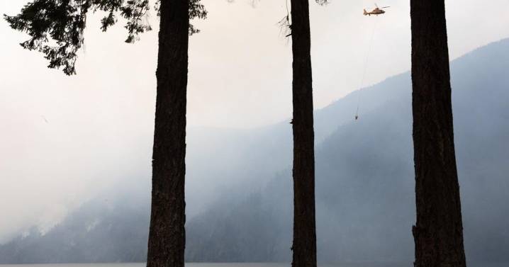 Evacuation order and some alerts, lifted for fire burning near Lytton, B.C.