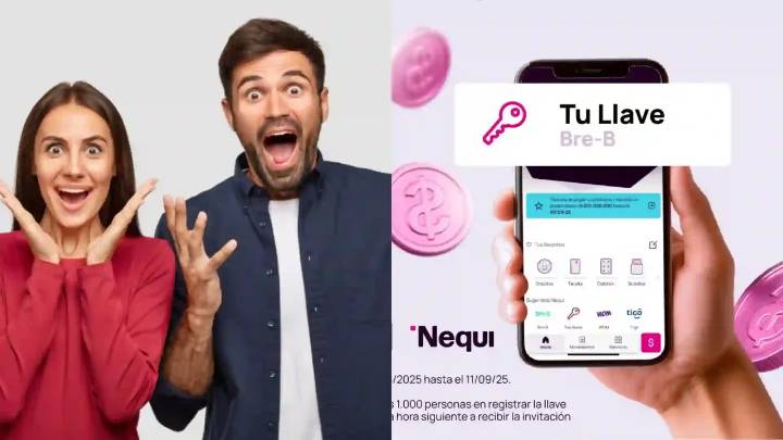 Nequi regalará dinero a usuarios que activen su llave Bre