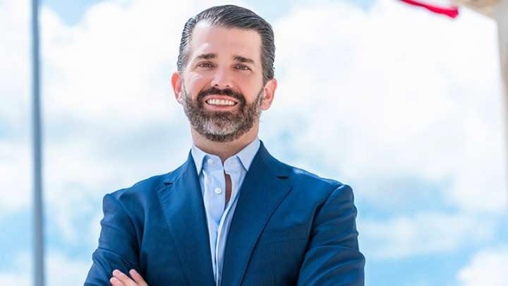 Donald Trump Jr. Shares Bizarre Meme of Father on White House Roof