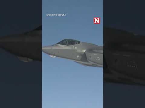 U.S. Fighter Jets Accompany Putin On His Return Flight From Alaska Summit