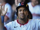 José Ramírez has 3 hits to help Guardians rally past Marlins, move closer to AL wild