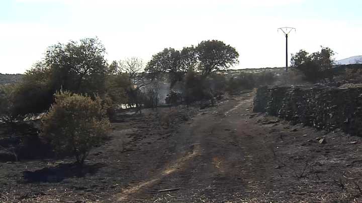 Tercer incendio en pocos días en Escurial: los bomberos vuelven a la zona More