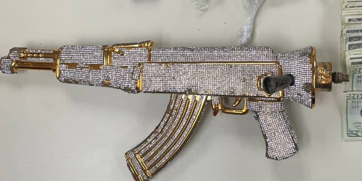 Bedazzled gun among items seized in Aiken County drug bust