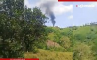 Grupo criminal derriba helicóptero de la policía en Colombia; hay un muerto