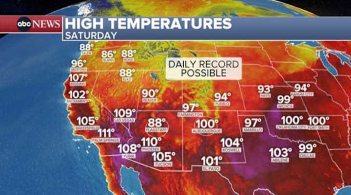 Over 35 million Americans on alert for dangerous heat
