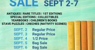 Score deals on rare books at Willard Library's sale