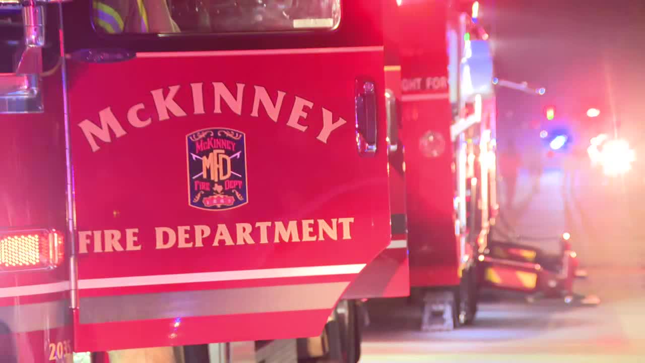 9 McKinney firefighters hospitalized while fighting structure fire