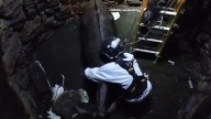 Los bomberos rescatan a un burro atrapado en un pozo en Robledo de Chavela