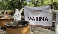 Desmantelan laboratorio de droga y aseguran más de 12 toneladas de metanfetamina en Nayarit