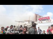 Journalists among the dead after Israeli airstrike hits Gaza hospital