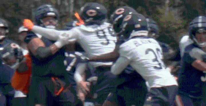 This Caleb Williams peekaboo pass is a must