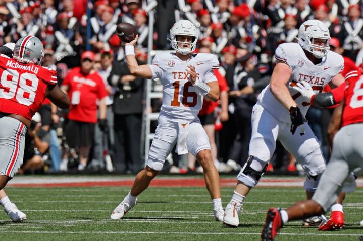 Defense propels No. 3 Ohio State past top-ranked Texas, Arch Manning