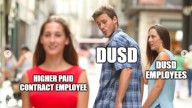 Dublin teachers criticize the district for contracting out workers