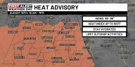 First Alert Weather Day: Heat Advisory in effect starting at 10 a.m.