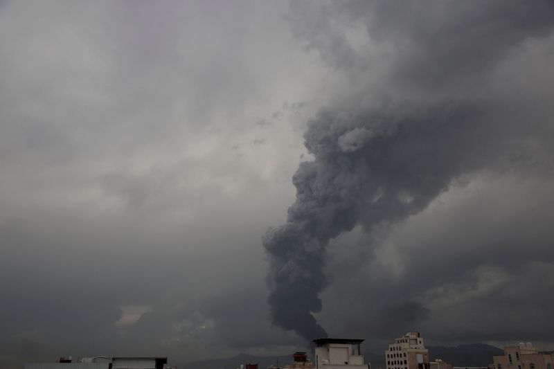 Israel strikes Yemeni capital Sanaa