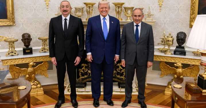 Trump lideró encuentro de paz entre Armenia y Azerbaiyán: Acuerdo beneficiará a Estados Unidos