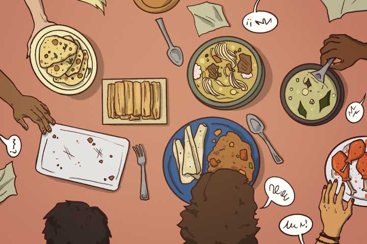 The language of mealtime
