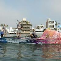 Exhausted Scottish brothers back on shore after record Pacific row