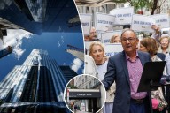 Exclusive | Panicked residents of rare affordable building on Billionaires’ Row protest over ‘disastrous’ 450% rent increase: ‘Save our homes!’