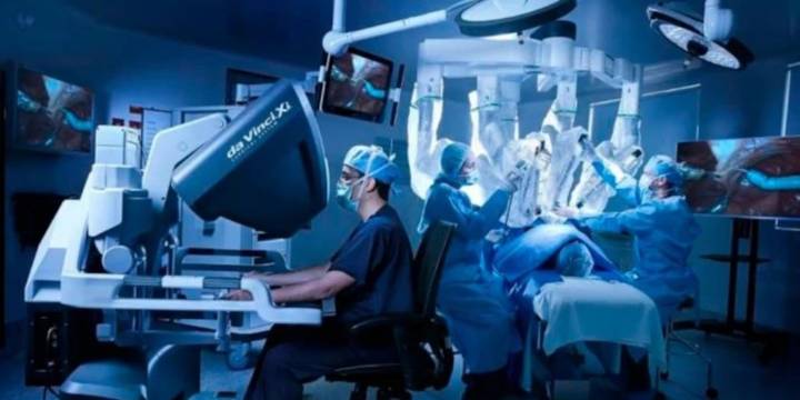 Cirugías menos invasivas con robot Da Vinci mejoran pronóstico en pacientes con cáncer de pulmón