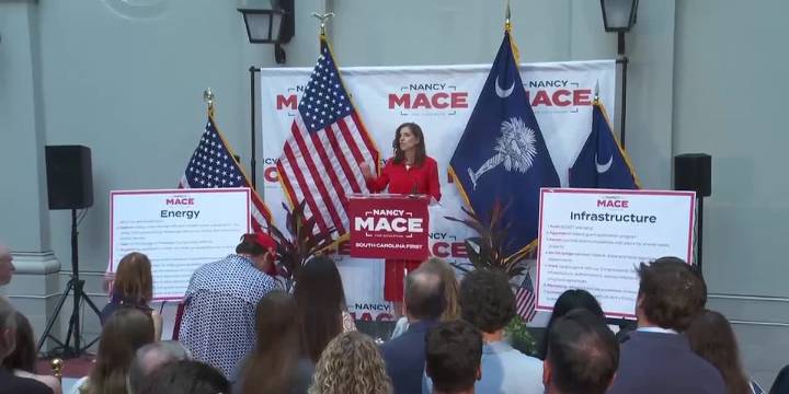 VIDEO: Rep. Nancy Mace speaks in Charleston to announce run for Governor