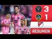 Video, resumen y goles: Inter Miami vs. LA Galaxy (3