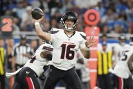 Texans rookie quarterback Graham Mertz ‘commanded’ offense over Lions in sharp  performance: ‘Has a bright future here’