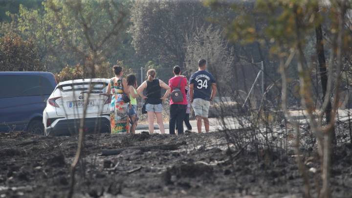 El Bierzo arde: las imágenes de los incendios desde Carucedo